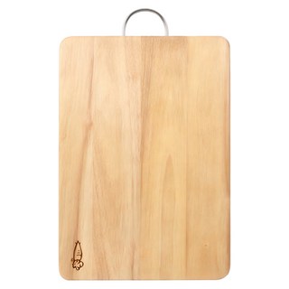 모노먼트 스텐손잡이 원목 도마, 혼합색상, 1개