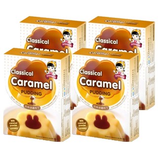 SIGNWIN 三得冠 經典焦糖布丁粉, 130g, 4盒