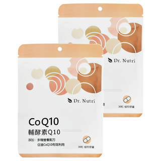Dr.Nutri 輔酵素Q10, 30顆, 570mg, 2袋