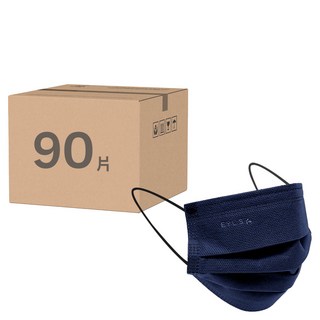 EYL'S 艾爾絲 成人平面醫用口罩, 牛仔藍, 30片, 3盒