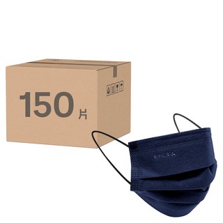 EYL'S 艾爾絲 成人平面醫用口罩, 牛仔藍, 30片, 5盒