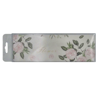 收納王妃 插畫系列珪藻土洗漱墊, 粉紅玫瑰, 3個