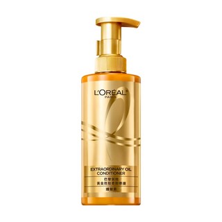 L'OREAL PARiS 巴黎萊雅 黃金胜肽柔韌修護護髮素 440ml - 強韌髮絲，修復受損斷髮, 1瓶