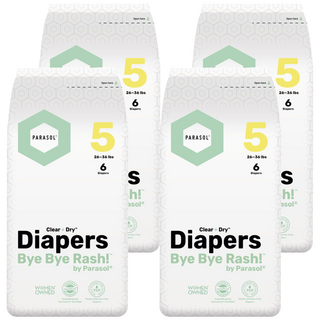 PARASOL Clear + DryTM 新科技水凝尿布 工藝升級版 5 12~17kg, XL, 192片