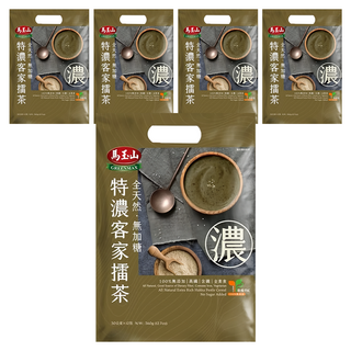 馬玉山 無加糖特濃客家擂茶, 全天然, 高纖含鐵, 全素食, 小包裝好攜帶, 30g, 12包, 5袋