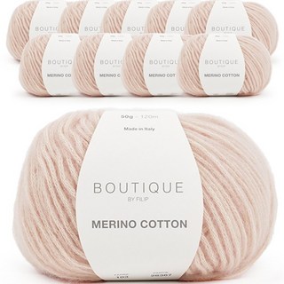 SEVY 美麗諾棉線 10球, 103嬰兒粉紅, 1個, 120m