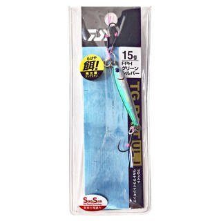 DAIWA TG BAIT ULJ 鎢鋼 魚鉤, 綠銀, 15g, 1個