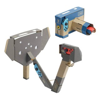 Nintendo 任天堂 SWITCH Labo Toy-Con 04 VR套裝 輕量版 追加Toy-Con 照相機 大象 8歲以上, 1盒