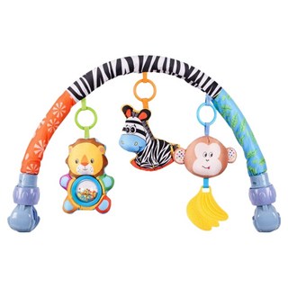 Sozzy 車夾搖鈴 - Movable Arched Toy, 斑馬條紋, 1盒