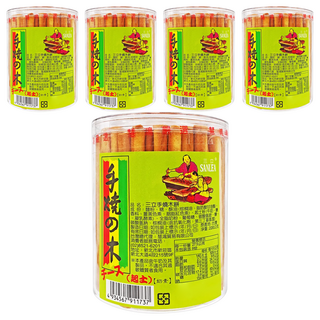 三立手燒木餅 起士, 220g, 5罐