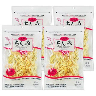 祥榮生物科技 牛乳鮮絲 高鈣營養 手工製作 香濃有勁 原味, 80g, 4包