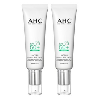 AHC 積雪草純物理全護防曬乳, 50ml, 2條