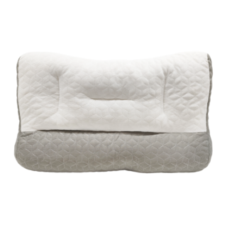 HONDONI 日式反牽引護頸枕 舒壓枕 側睡枕 止鼾枕, 48 x 74cm, 灰色, 1個