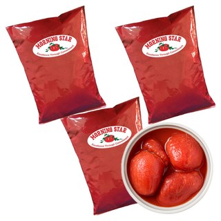 모닝스타 파우치 토마토 홀필, 2.89kg, 3개