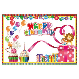 키즈토이 생일 축하 파티 현수막, K-022 생일 122