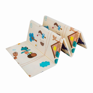 XPE寶寶爬行墊 高密度XPE+PE膜 適用年齡0-14歲, 加厚20mm, 太空人 + 銀河系