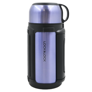 LocknLock 樂扣樂扣 New Giant系列保溫瓶, 金屬藍, 1.2L, 1個