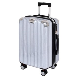 LEADMING 俐德美 時尚美學防刮編織行李箱 - 象牙白, 20吋