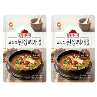 清淨園 烤肉店大醬湯醬料包，韓國道地風味, 130g, 2包