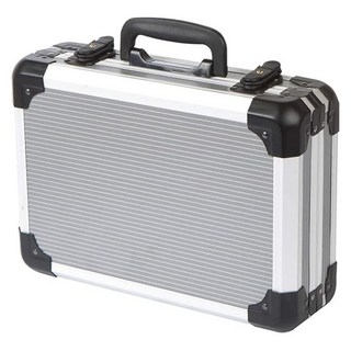 Octopus 章魚牌 鋁合金儀器工具箱 下方格板可任意調整 外表鑽石花紋, 1個