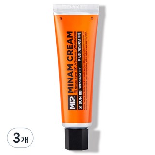 MIP 男士防曬BB霜 SPF50+ PA+++ 50ml, 單色, 3支