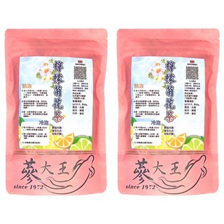 蓼大王 檸檬菊花茶包 6g 台灣製造, 10包, 2袋