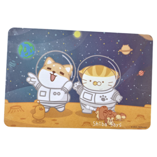 收納王妃 地墊 柴語錄聯名款, 外太空, 1個