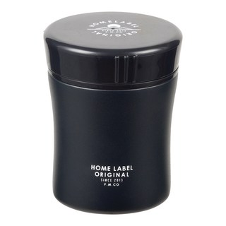 PEARL LIFE 珍珠金屬 保溫/保冷便當罐 HB-4904, 黑色, 270ml, 1個