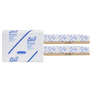 Scott 可麗舒 折疊擦手紙, 250張, 32包