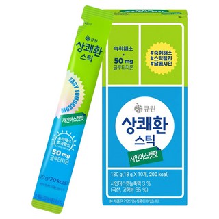 상쾌환 샤인머스캣맛 숙취해소스틱, 18g, 10개
