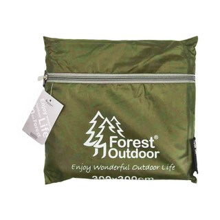 Forest Outdoor 群森戶外 多功能防水布, 軍綠色