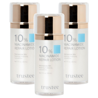 trustee珍信賴生醫 10%菸鹼醯胺修護精華乳 50ml 修復保濕 嫩膚調理, 3瓶