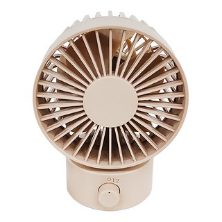USB桌上雙葉靜音風扇, CAFN0002PK, 淡雅粉