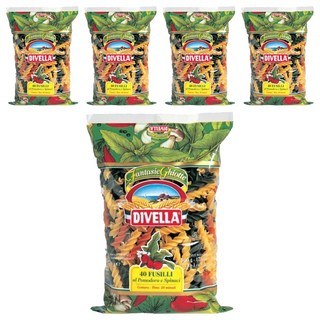 DIVELLA 德威樂 三色螺絲麵, 5個