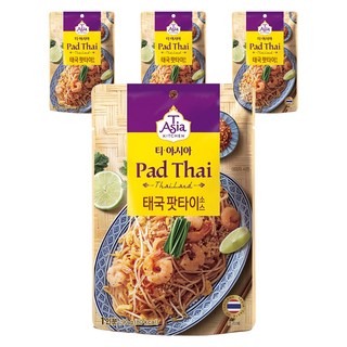 티아시아키친 태국 팟타이 소스, 90g, 4개