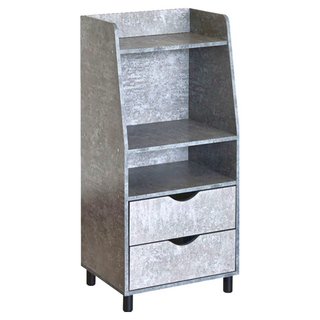 收納王妃 北歐風造型收納櫃 高 清水模深816-23, 清水模