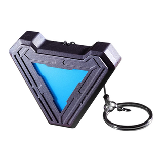 iPASS 一卡通 漫威 Marvel LED立體一卡通, 鋼鐵人 方舟反應爐 灰色, 1個