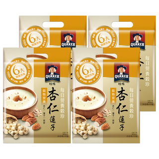 QUAKER 桂格 每日營養穀珍杏仁蓮子, 260g, 4袋