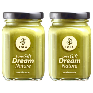 LOLA 蘿拉 手工果醬 鮮奶抹茶醬 濃抹奶香 台灣產, 220g, 2罐