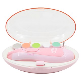 nac nac 電動指甲修磨機 親子適用, 粉色, 1組