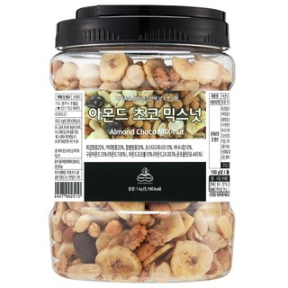 NUTS FARM 杏仁巧克力綜合堅果, 1kg, 1罐