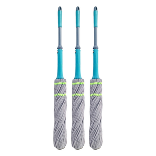 UdiLife 優的生活大師 百研 不沾手旋轉拖把 洗脫一步完成 旋轉擰水 懸掛吊孔, 82~132cm, 3支