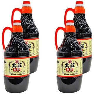 丸莊醬油 甘醇釀造 日式工藝 芳醇甘美, 1.6L, 4瓶