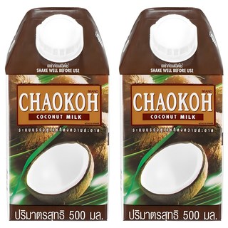 椰奶, 500ml, 2個