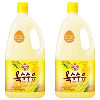 OTTOGI 不倒翁 玉米油, 1.8L, 2瓶