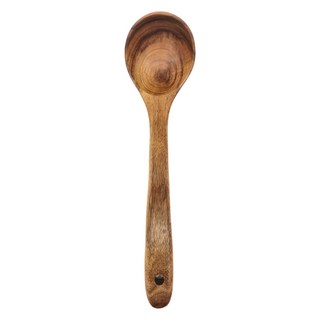 和風柚木廚具 中湯勺, 26cm x 6.3cm, CAFJ1011D, 單色, 1支