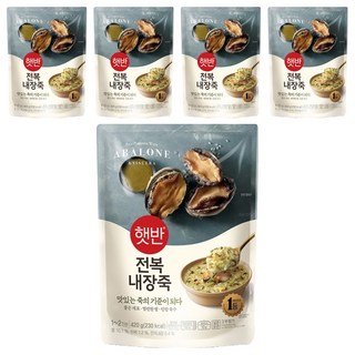 CJ Hetbahn 鮑魚內臟即食粥, 420g, 5包