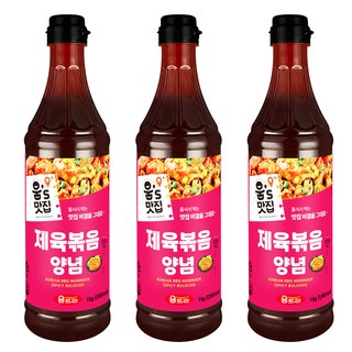 움트리 제육볶음양념, 1kg, 3개