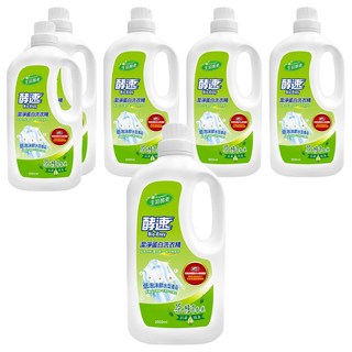 do it 多益得 酵速潔淨蛋白洗衣精 茶樹香氛, 2L, 6瓶