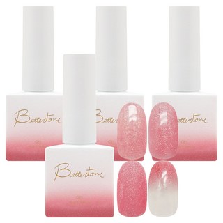 SM IVIT Bettertone 裸膚色糖漿彩色凝膠指甲油, BT-112 珍珠印度粉, 10ml, 4個